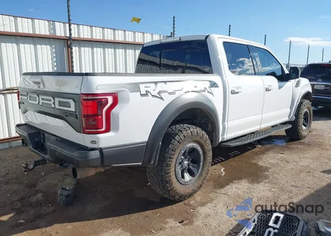 2018 Ford F-150 Raptor из США, поврежденный, VIN 1FTFW1RG6JFA17642